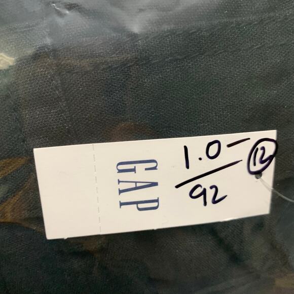 NEW GAP High-Waisted Linen-Blend Wide-Leg‎ Pants Belt Tie SZ 12 - Picture 11 of 11